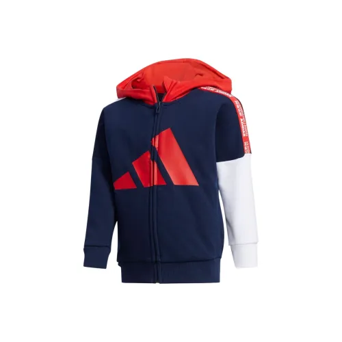 Adidas Куртка Синяя для детей от 3 до 7 лет