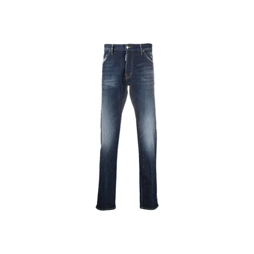 DSQUARED 2 Blue Men's Jeans DSQUARED 2 Синий Мужской Джинсы