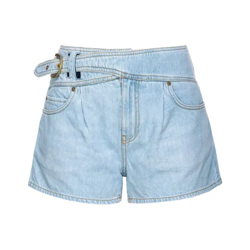 PINKO Джинсовые шорты Женские Blue