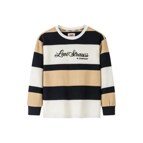 Levis T-рубашка для дошкольников отбеливающий крем