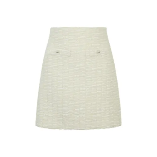 JORYAweekend Повседневные короткие юбки Женские Белые