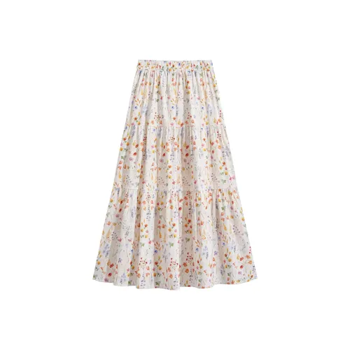 MO VOICE Повседневные короткие юбки Женские Многоцветный