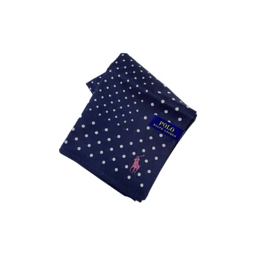 Polo Ralph Lauren 100% хлопок Шелковые шарфы Унисекс Синий