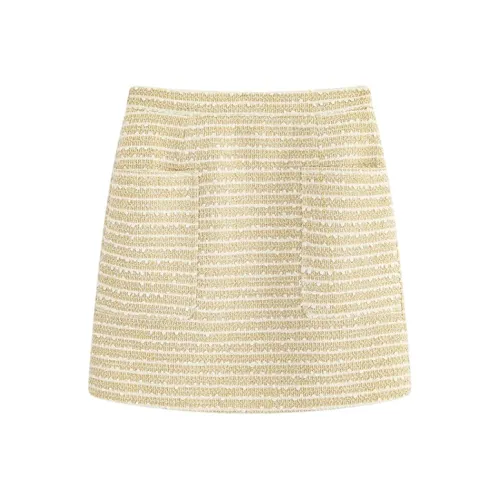 HDFULERN Повседневные короткие юбки женские Gatsby Gold