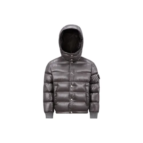 Moncler Пуховик Темно-серый для детей 3-7 лет