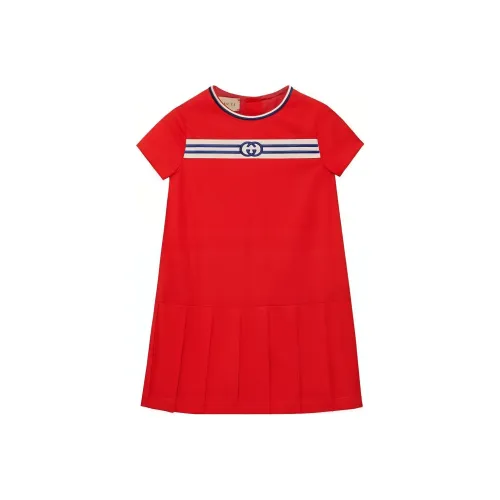 Gucci красные Kids платья