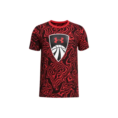 Under Armour Красный Kids Т-рубашки