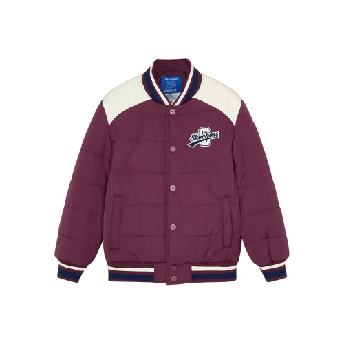 Skechers Cotton Down Coat Azalea Red Teenagers