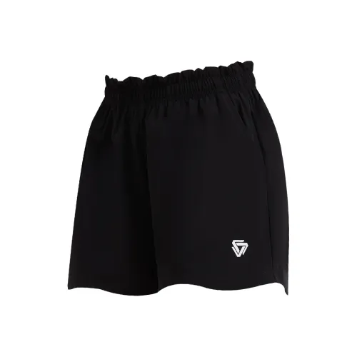 Cosleaf Спортивные шорты Женские Черные