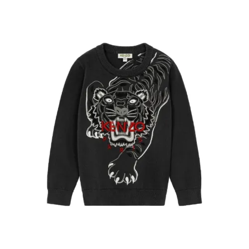 KENZO Темно-серый Kids Свитеры