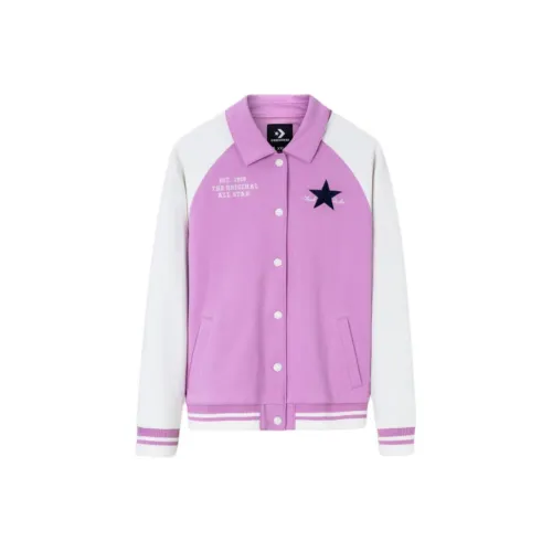 Конверс Куртки Пальто Лаванда Розовый Детский