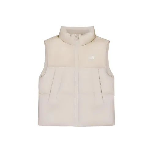 New Balance совместный бренд Пуховый жилет NB AW24 Абрикос Детский