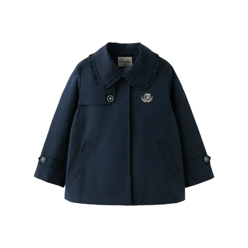 DAVE BELLA Куртки и пальто темно-синий для детей 3-7 лет