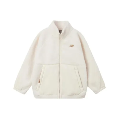 New Balance совместные куртки и пальто кремовые для подростков