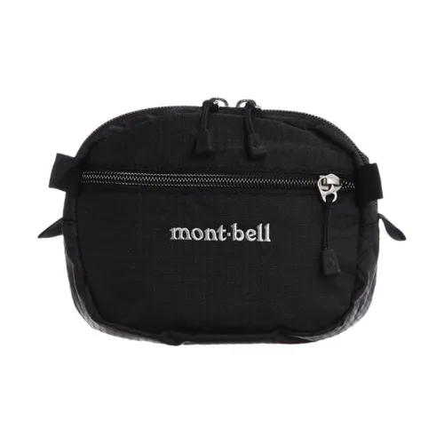 MONTBELL Nylon Одно плечо Через плечо Бананка Обычный Унисекс Черный