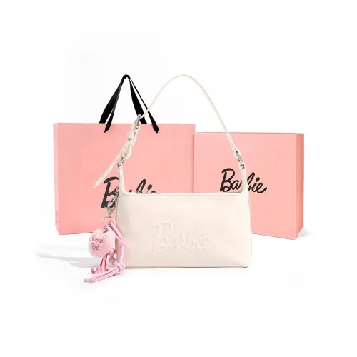 Барби ПУ (полиуретан) Сумка через плечо Женская Белая