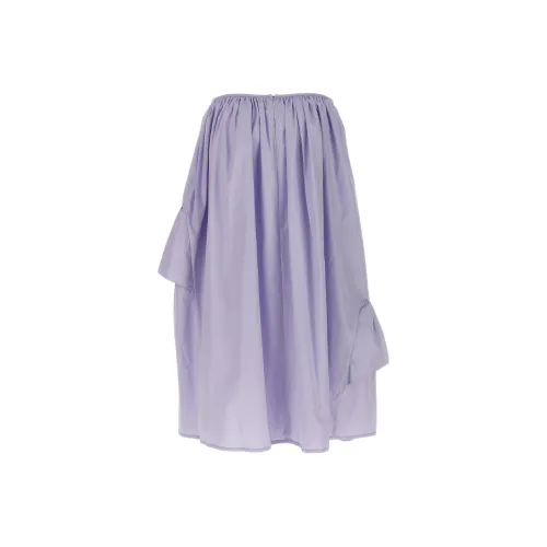 Cecilie Bahnsen Повседневный Длинный Юбка Женские Фиолетовый