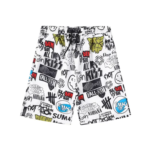 PEA Белый Унисекс Повседневные шорты