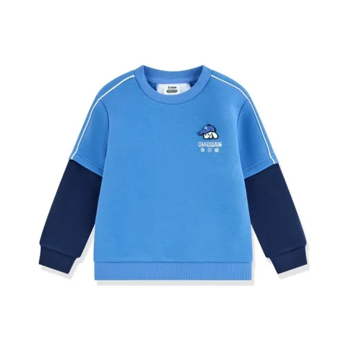 QIAODAN Толстовка Светлая Колокольчиково-Синий для детей 3-7 лет