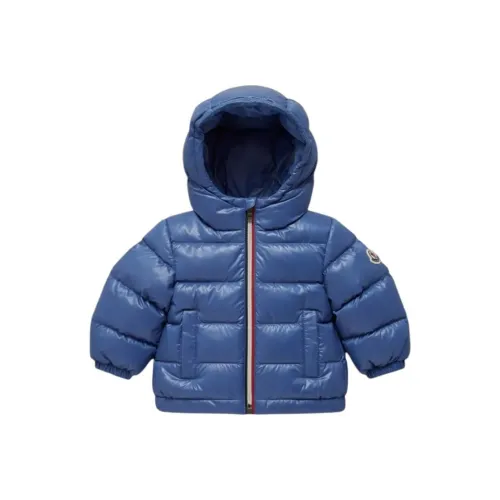Moncler Пуховик Синий Infant и Toddler