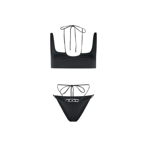 Off Белый Женские Двухкомпонентные Купальники