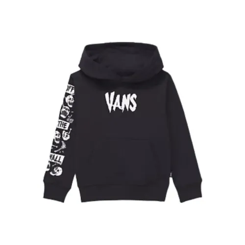 Vans Skeleton Pullover Hoodie Sweatshirt Черный Детский