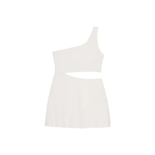 Victoria's Secret Розовый The Cut Out Плавание Платье Белый Ван-Пис Купальник Women's White