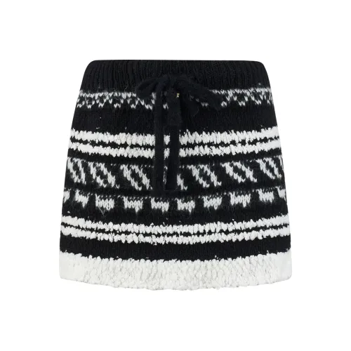 AYF Повседневные короткие юбки Женские Черный