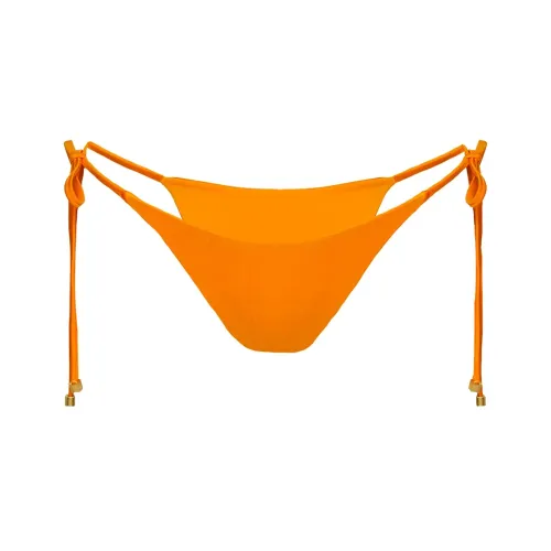 PRINCESS POLLY GLORA Галстук Боковая сторона SHINE Бикини Низ Плавки Женские Апельсин Оранжевый