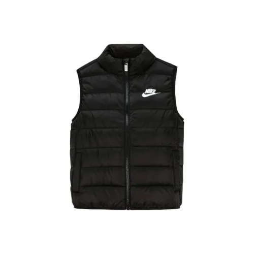 NIKE Глубокий черный Kids Жилеты
