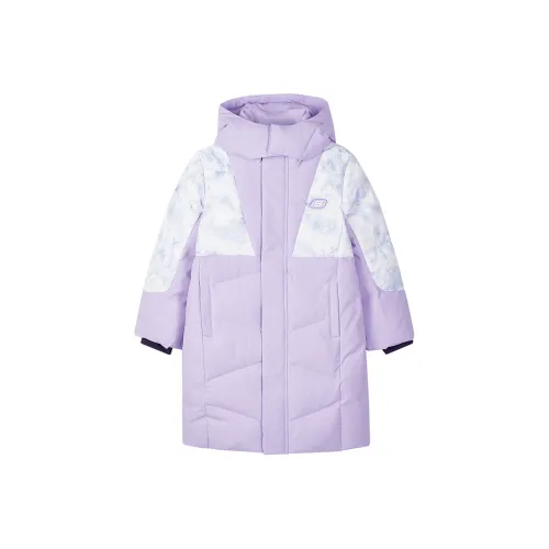 Skechers Пуховик Светлый Снег Синий Подростки