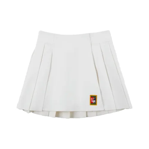 Nike Женские By YOON FW24 Повседневные короткие юбки Женские Белые