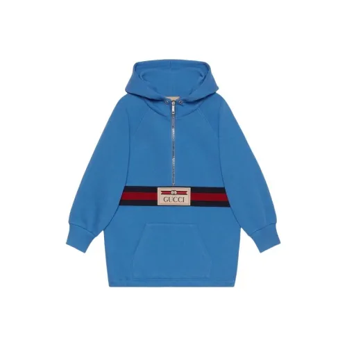 GUCCI Свитшот SS24 Синий Детский