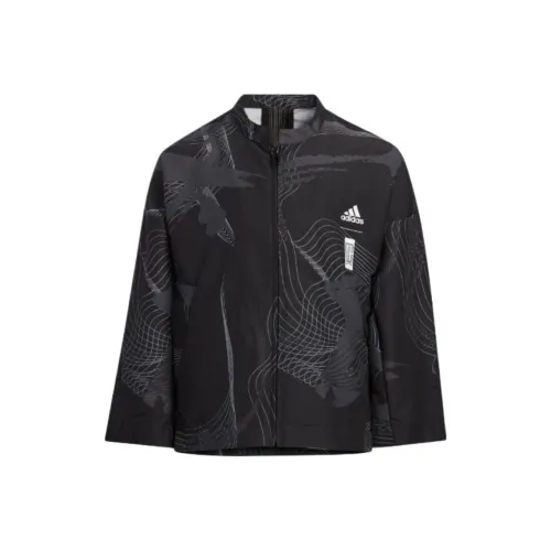 Adidas Черные Детские Куртки