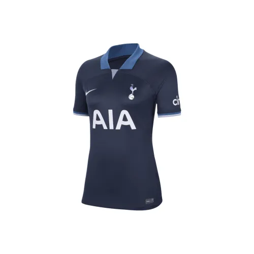 nike Dri Fit Джеймс Мэддисон Тоттенхэм Хотспур 2023 24 Футбол Джерси Женские Морской синий