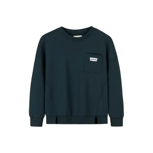 Levi's Толстовка Темно-зеленый для детей 3-7 лет
