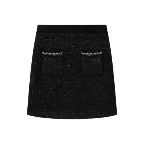 KARL LAGERFELD Повседневные короткие юбки Женские Черный