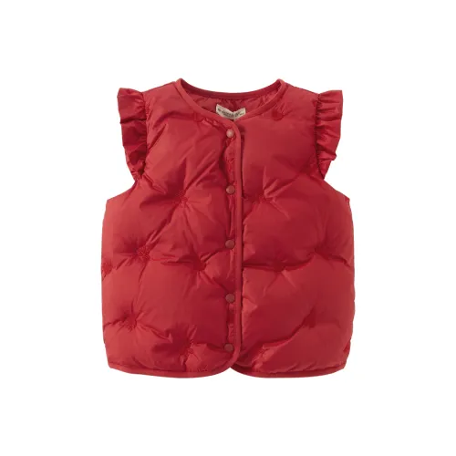 DAVE BELLA Пуховый жилет Жемчужно-розовый Красный китайский для детей 3-7 лет