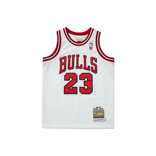 MITCHELL NESS Basketball Apparel Белый Детский