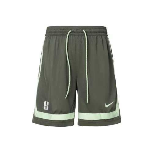 Nike Баскетбольные шорты Женские Оливково-зеленый