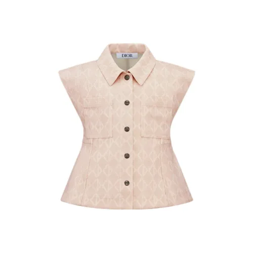 DIOR SS24 Куртки и Пальто Розовый Детский