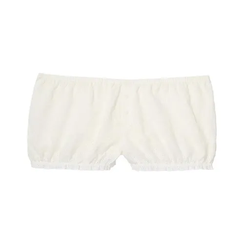 Victoria's Secret Розовый BY FRANKIES BIKINIS Marilyn Люверс Короткий WE Плавки Женские Белые