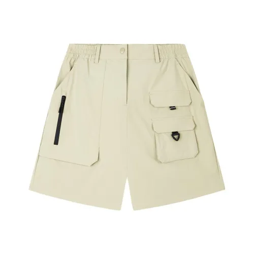 ANTA Карго Шорты Женские Цвет Ириска Желтый