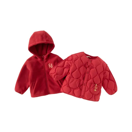 DAVE BELLA Пуховик Красный для детей 3-7 лет