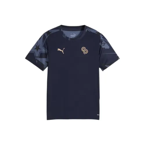 PUMA x CHRISTIAN PULISIC SS24 T-Shirt Подростки Морской Синий