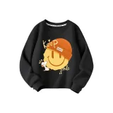 Чёрный Nubi Смайлик Жёлтый