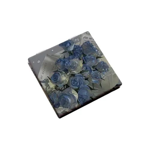 JIXUAN Ледяной Синий Розовый Мини Маленький Зеркало Carry