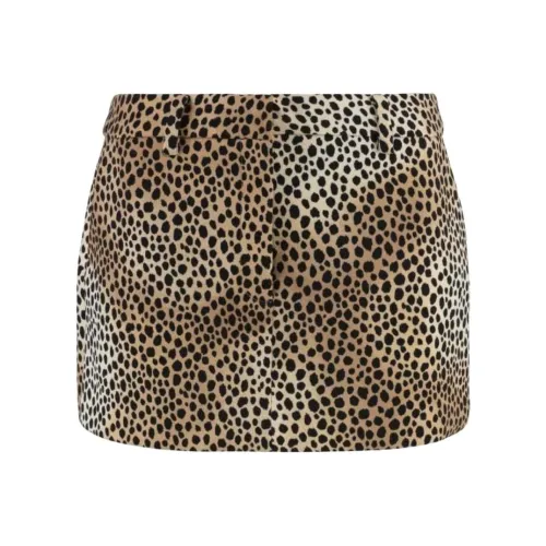 MICHAEL KORS Повседневные короткие юбки Женские Коричневый