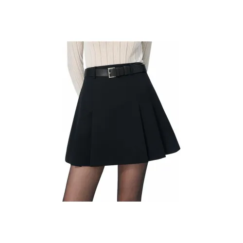 Caroline Повседневные короткие юбки Женские Черный