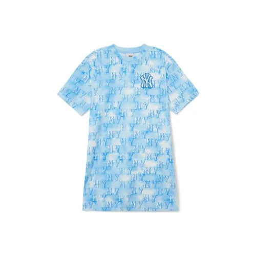 MLB WATER MONO коллекция акварельных цветов для чтения, синий Kids платья